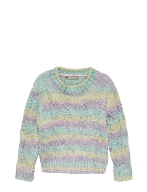 Kmgjolie L/S Structure O-Neck Knt Kids Only Patterned