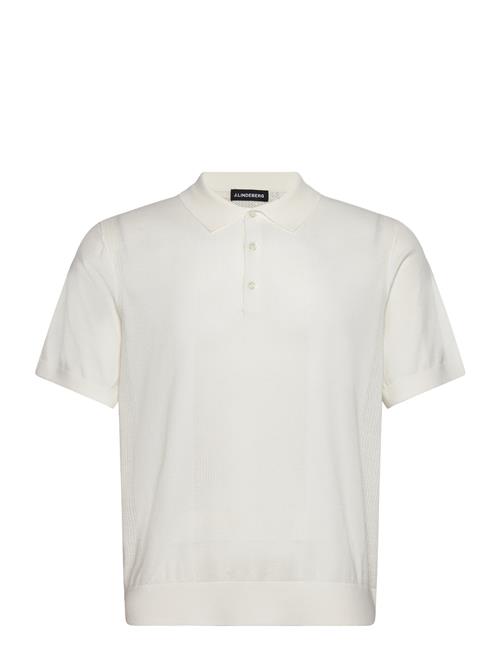 Reymond Solid Stripe Polo J. Lindeberg White