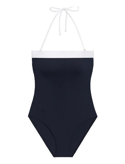 Lrl Bel Air Modern Bandeau Mio Swim Lauren Ralph Lauren Swimwear Black