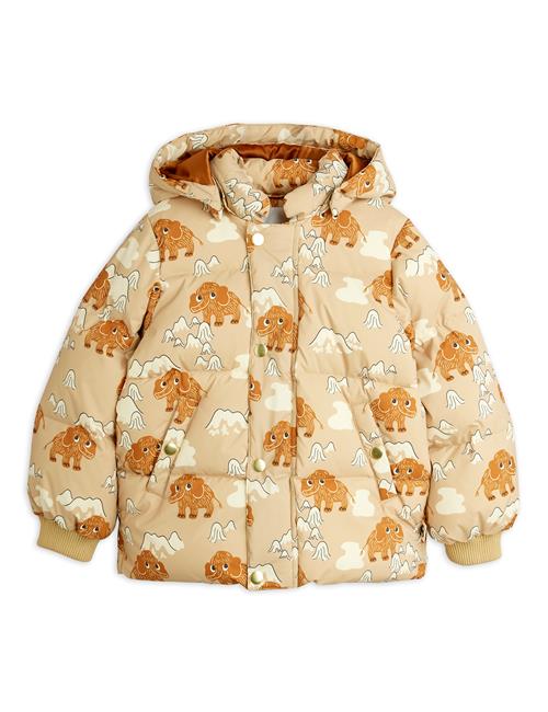 Mini Rodini Mammoths Puffer-jakke  Beige 92/98 cm  Beige  92/98 cm  Unisex