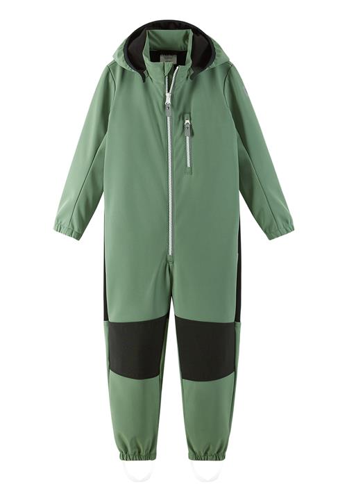 Reima Nurmes Softshell Samlet Set Green Clay  Green Clay-116 cm  Grøn  116 cm  Unisex