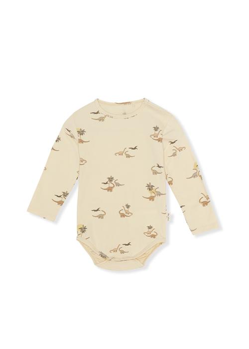 Konges Sløjd Basic Langærmet-krop Kubi  Basic Ls Body Gots Kubi 18 months  Creme  18 måneder  mand