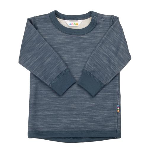 Joha Langærmet Uldtop Dark Denim  Dark Denim-110 cm Wool Blå  110 cm  mand