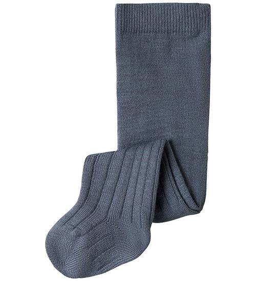 Name It Strømpebukser - Uld/Bambus - NbmWakma - Folkstone Gray