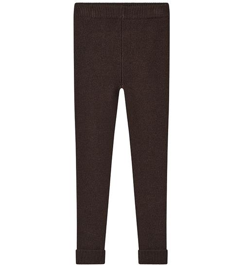 Fliink Leggings - Rib - Strik - Benna - Coffee Bean