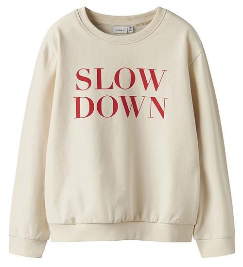 Name It Sweatshirt - NkfNoriana - Parchment