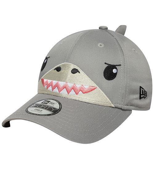 New Era Kasket - 9Forty - Shark - Grå