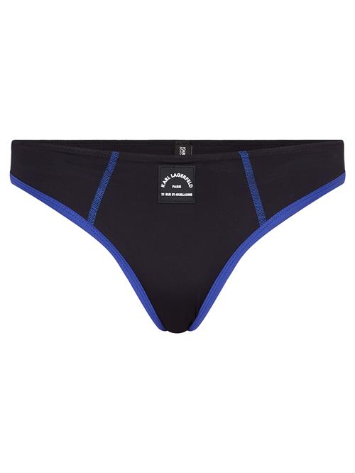 Se Karl Lagerfeld Bikinitrusse  blå / sort / hvid ved About You