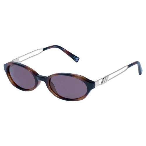 LE SPECS Solbriller 'Lunita'  navy / brun / mørkelilla / sølv