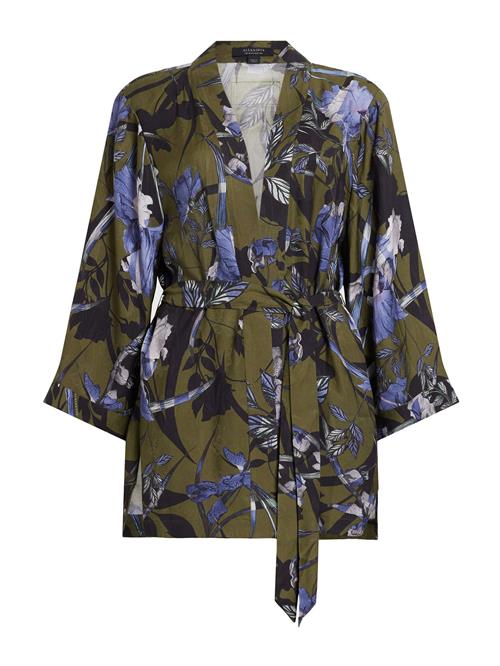 AllSaints Kimono 'CARINA'  blå / mørkegrøn / sort / hvid