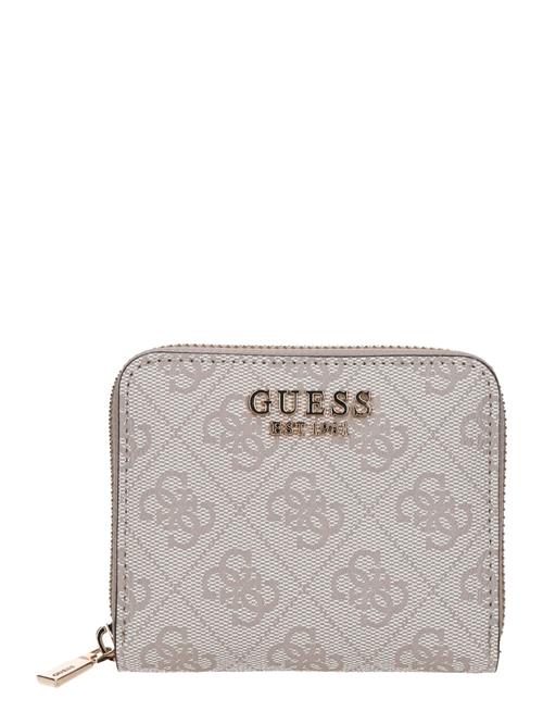 GUESS Tegnebog 'Zamira'  cappuccino / hvid