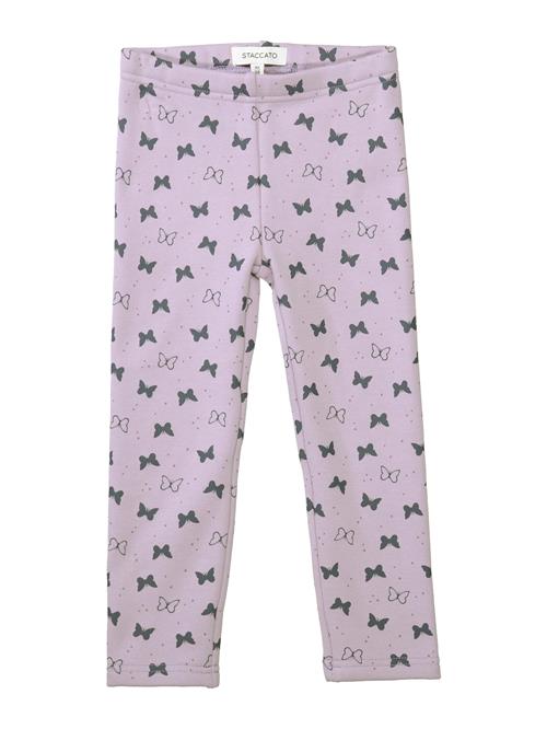 Se STACCATO Leggings  pastellilla / sort ved About You