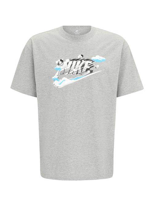 Nike Sportswear Bluser & t-shirts  aqua / mørkegrå / grå-meleret / hvid