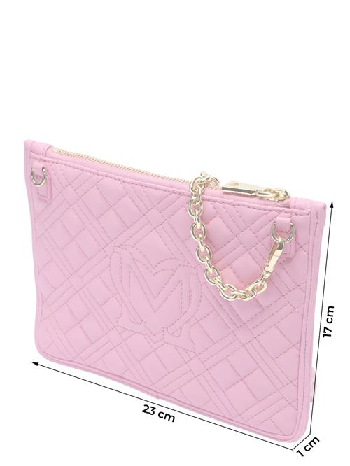 Love Moschino Skuldertaske  guld / eosin