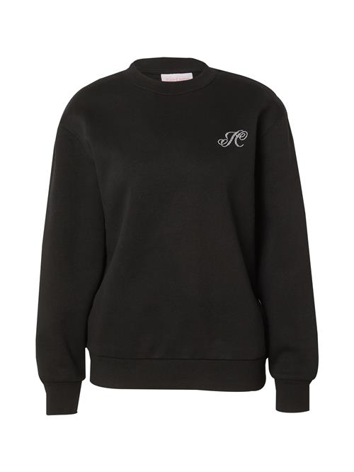 Juicy Couture Sweatshirt 'Dach Brooke'  sort / sølv