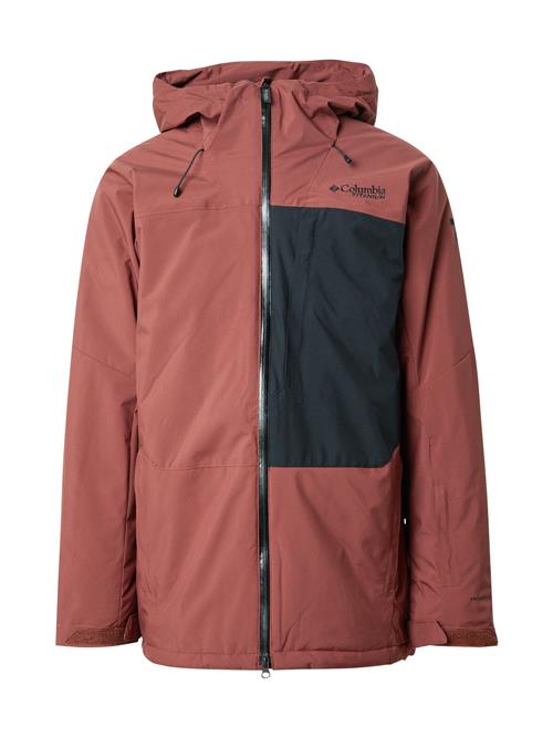 COLUMBIA Sportsjakke 'Winter District III'  cranberry / sort