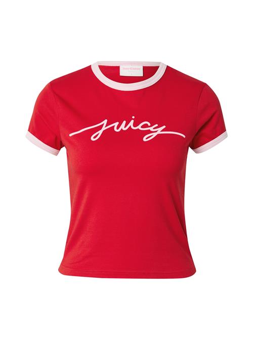 Juicy Couture Shirts 'Ringer'  rosé / rød
