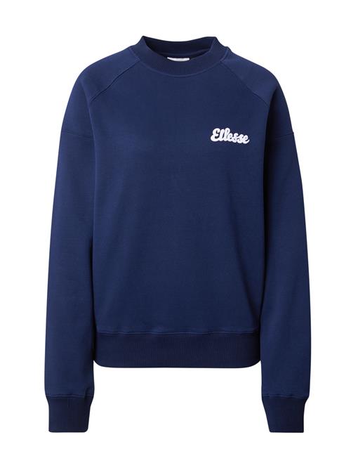 ELLESSE Sweatshirt 'Lo Sbuffo'  mørkeblå / hvid