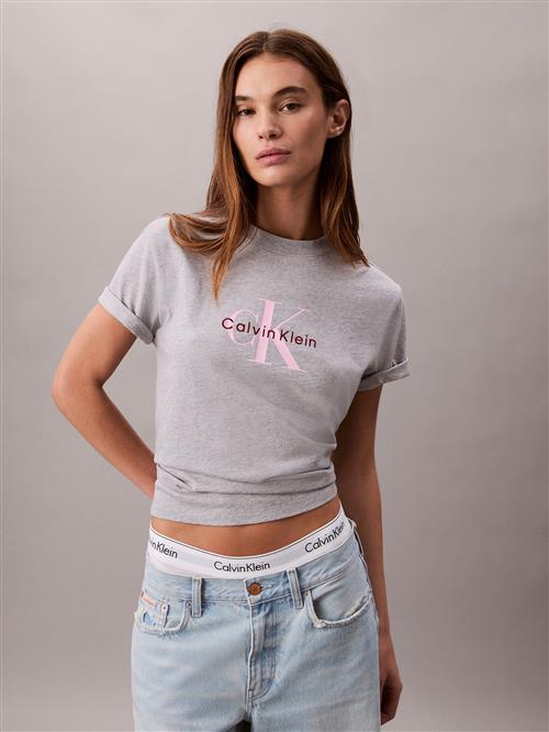 Se Calvin Klein Jeans Shirts 'HERO CLASSIC'  lysegrå / lyserød / bordeaux ved About You