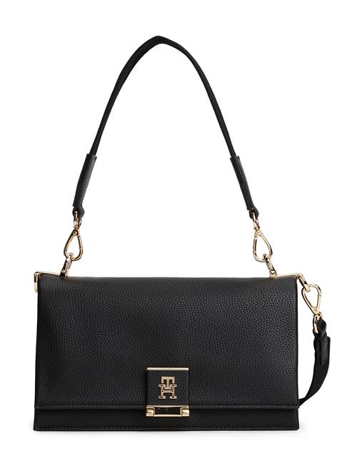 TOMMY HILFIGER Skuldertaske  guld / sort