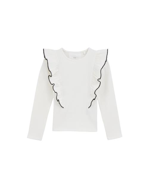 WE Fashion Bluser & t-shirts  sort / offwhite