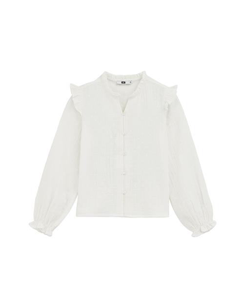 WE Fashion Bluse  elfenben / offwhite