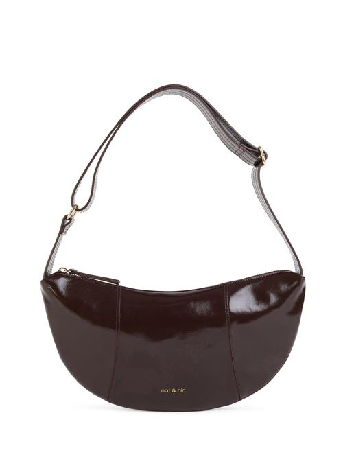 Nat&Nin Skuldertaske 'LUCE'  brun