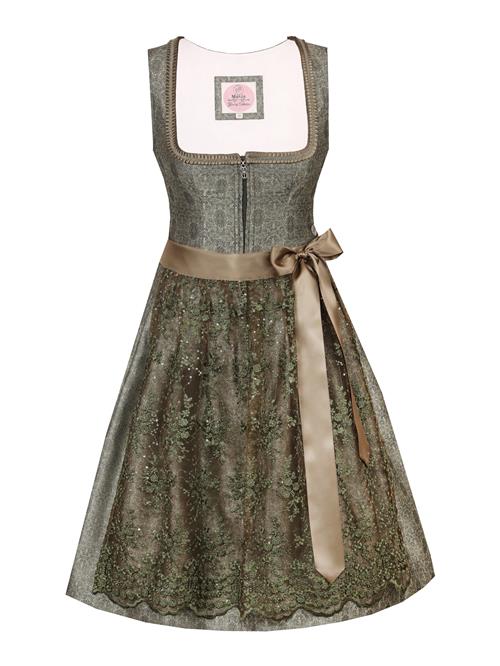 MARJO Dirndl 'Merching'  grøn / oliven / siv / mørkegrøn