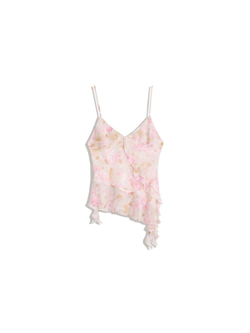 Bershka Overdel  sennep / pink / lyserød / pastelpink