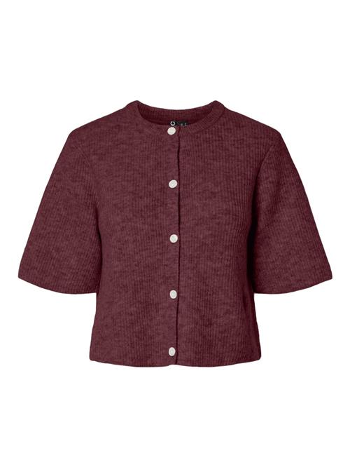 PIECES Cardigan 'PCSilly'  burgunder