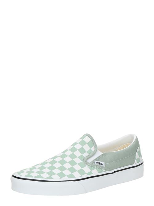VANS Slip On 'CLASSIC'  lysegrøn / hvid