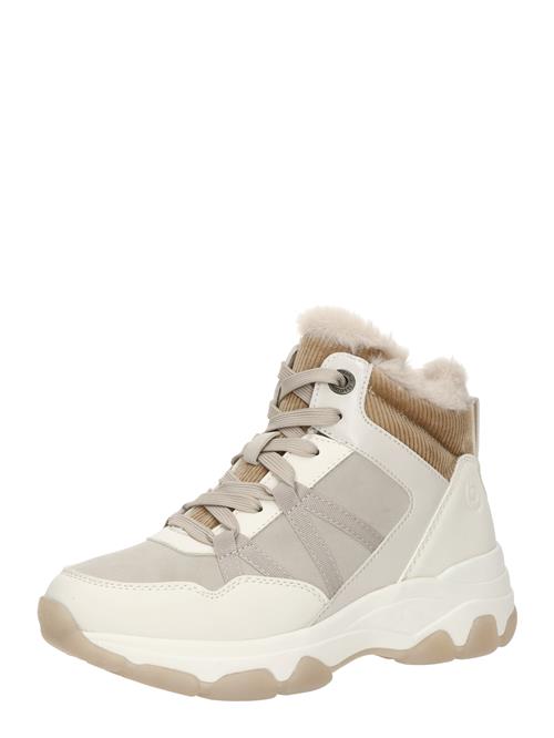 bugatti Snørestøvletter  brun / grå / offwhite