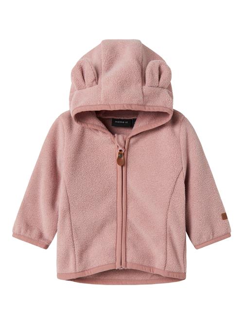 NAME IT Fleece Jakke Meeko Woodrose