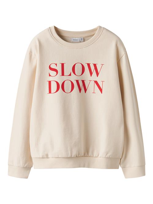 Se NAME IT Sweatshirt Noriana Parchment hos SmartKidz