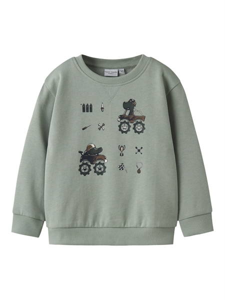 Se NAME IT Sweatshirt Vimo Jadeite hos SmartKidz