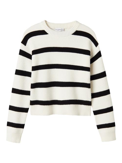 NAME IT Striktrøje Vnilla Cloud Dancer