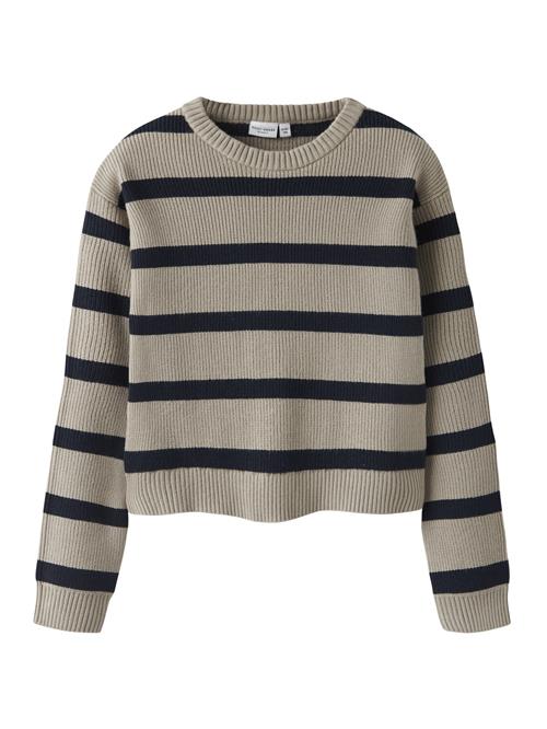 NAME IT Striktrøje Vnilla Island Fossil