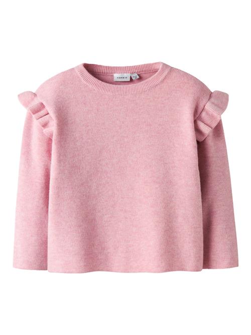 Se NAME IT Striktrøje Nalia Burnished Lilac hos SmartKidz