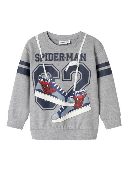 Se NAME IT Sweatshirt Spider-Man Adam Grey Melange hos SmartKidz