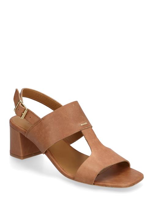 Sandals - Block Heels ANGULUS Brown