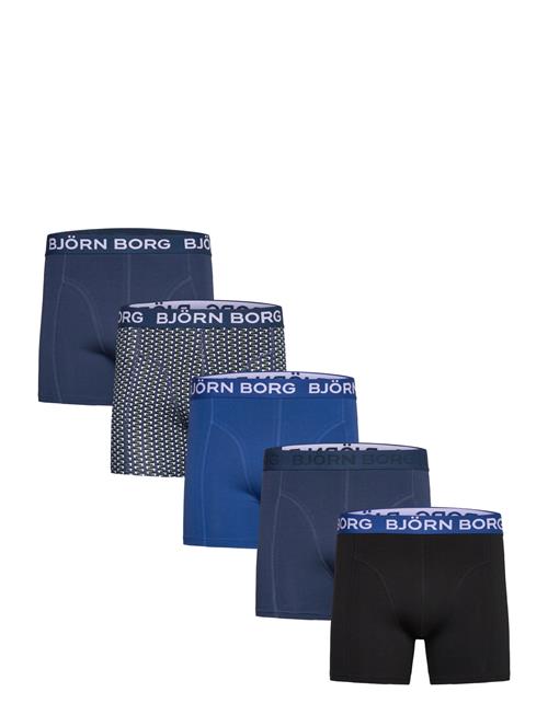 Cotton Stretch Boxer 5P Björn Borg Navy