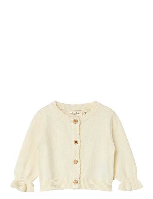 Nbffauci Fia Ls Short Knit Card Lil Lil'Atelier Cream