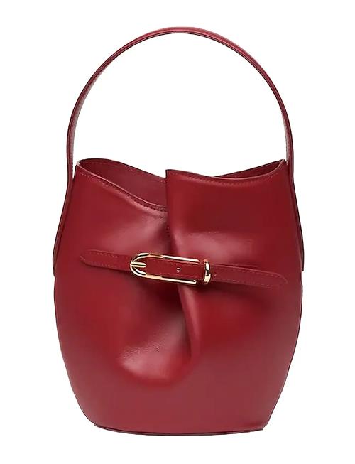 Belted Bucket Bag Mini Liffner Red