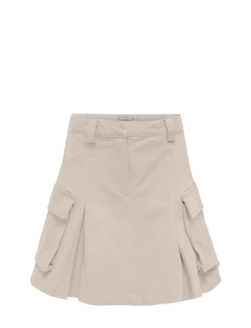 Kogcath Pleat Cargo Skirt Pnt Kids Only Beige