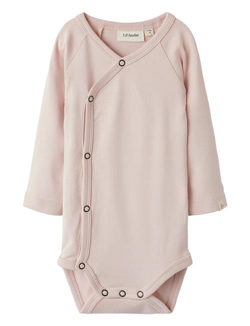 Nbngayo Ls Slim Wrap Body Lil Lil'Atelier Pink