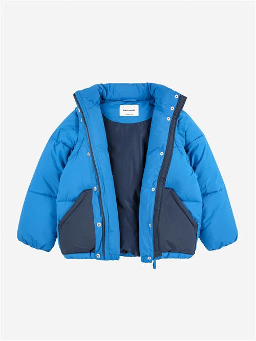 Bobo Choses Tic Tac Toe Vatteret Anorak Blue  Blue 12-13 Years  Blå  12-13 år  mand