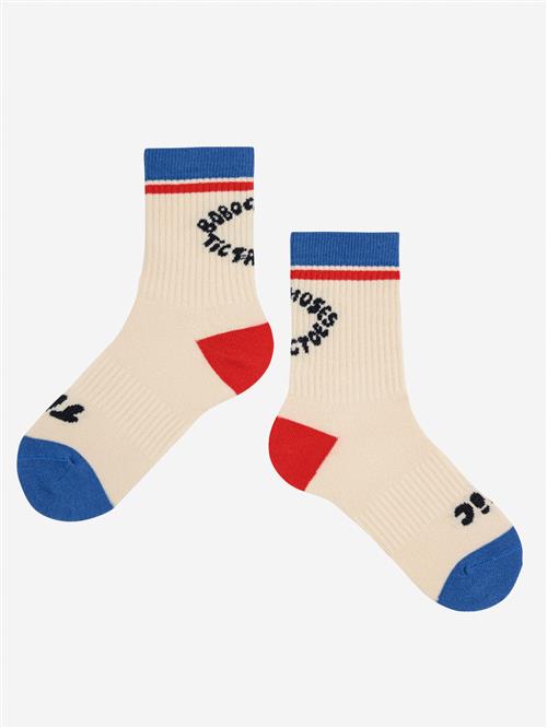 Bobo Choses Tic Tac Toe Color Block Lange Sokker Multicolor  Multicolor 38-40 EU  Hvid  38-40 EU  mand