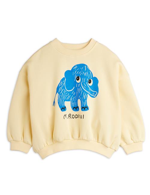 Mini Rodini GOTS Mammoth Sweatshirt  Offwhite 116/122 cm  Hvid  116/122 cm  mand