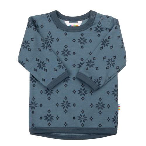 Joha Langærmet Uldtop Blue  Blue-70 cm Wool Blå  70 cm  mand