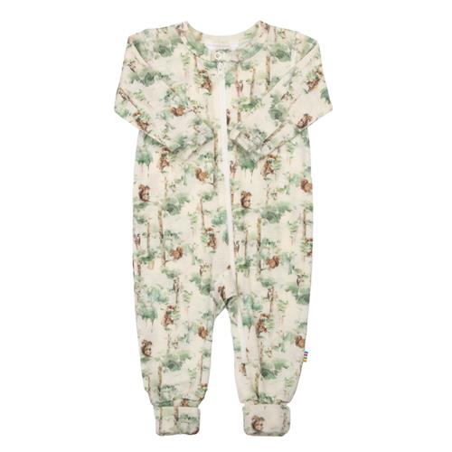 Joha Uld Onesie Med 2-i-1-fod Off White  Off white-90 cm Wool Hvid  90 cm  Unisex